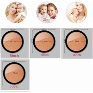 Creative Round Wall Tabletop Picture Frames, 5"/6"/7"/8" Wooden Hanging Picture Holder Wall Collage 