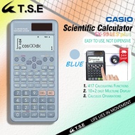 CASIO FX-991ES Plus Exam-Approved Scientific Calculator Dual Power Solar Battery 417 Functions