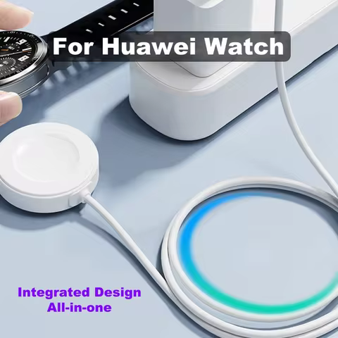 Integrated Charger For Huawei Watch GT5 Pro, GT4, GT3 Pro, GT2 Pro, GT2 Porsche, GT Cyber, GT Runner