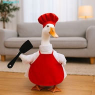 [READY STOCK] Porch Geese Clothes, Washable Adjustable Chef Geese Outfit, Art Dress Cartoon Secure O