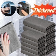 5pcs Thickened Magic Cleaning Cloth / Microfiber Glass Windows Washing Rags / Polishing Clean Towel 