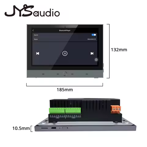 Inwall Amplifier Android Tablet 7INCH Display Android 11 System Can Use Google Play Store YouTube Ti