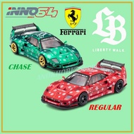 INNO64 LBWK FERRARI F40 XMAS CHRISMAS SPECIAL LIMITED EDITION CHASE REGULAR
