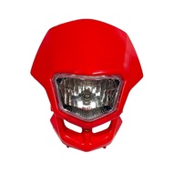 XRM 11O / XRM TRINITY OLD HEAD LIGHT ASSY FOR MOTORCYCLE (BLUE/RED/YELLOW/WAHITE/BLACK)