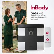 InBody Dial H40 Smart Body Composition Scale | Digital Body Fat Weight Scale & BMI Monitor | Soft Le