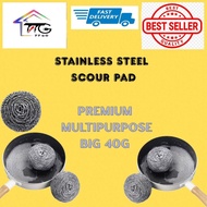 STAINLESS STEEL SCOUR PAD/KITCHEN SCRUBBER /BERUS DAWAI