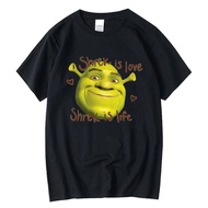 Shrek Is Love Shrek Is Life Print Tshirt Men Cotton Tshirt Mens Tees 4XL,5XL,6XL