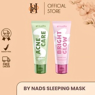 BYNADS SLEEPING MASK BRIGHT GLOW WITH 4% NIACINAMIDE ACNE CARE WITH SALICYLOYL DECAPEPTIDE H1195