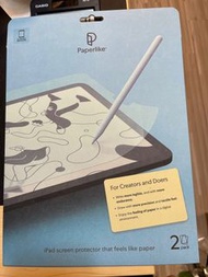 (全新行貨 接受消費卷) Paperlike紙感 iPad保護屏2代 （10.2”/10.9”/12.9”)