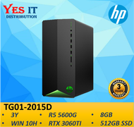 HP Pavilion Gaming TG01-2015D Desktop PC ( R5 5600G 8GB 1TB SSD RTX 3060Ti W10H 3YW )