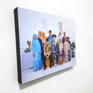 (COD) CETAK FOTO BESAR 20R / 60X40 CM PLUS FRAME PIGURA KAYU RASFUR JATI BELANDA KETEBALAN 3 CM SUDA