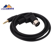 Car 3.5mm AUX Input Adapter Audio Cable Mini Jack AUX 8-Pin M-BUS CD Changer Cable For  Gold Plug