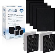 Fette Filter - Air Purifier Replacement HEPA Filter Kit Compatible with Honeywell InSight Air Purifiers Model # HPA5100B / HPA5150 Part # HRF-R, HRFSC1, HRF-A100