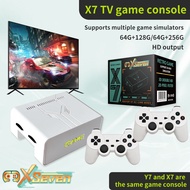 Coopreme X7 128G 256G Linux System Y7 4K Video Console LPDDR4 2GB TV Box Wireless Controller Retro G