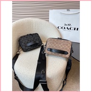 (Fast shipping) With Box Coach Charter Shoulder Bag Crossbody Bag Camera Bag