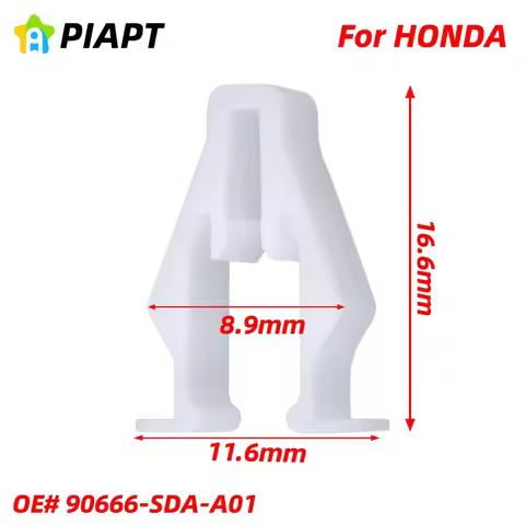 50pcs For Honda 90666-SDA-A01 Snap Fitting Trim Clips Door Switch Bezel Holders for Honda Accord Civ