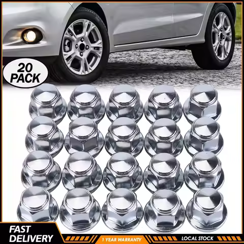 20PCS New Quality Chrome Plated Alloy Steel Car Wheel Lugs Nut M12×1.5 For Ford B-Max C-Max Fiesta F