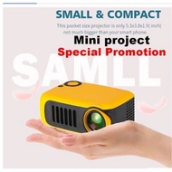 (SG STOCK)A2000 800 Lumens Mini Projector Home Theater Full HD 1080P Video Beamer Portable Projector
