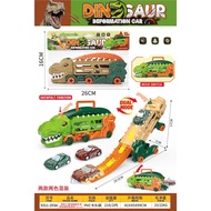 TRANSFORMATION CAR TOY - DINOSAUR RACE TRACK