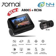 70mai A800 / A800S 4K Smart Dash Cam Built-in GPS ADAS Camera UHD Cinema-quality Image 24H Parking S