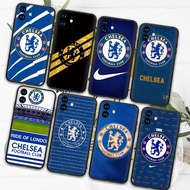 Soft Cover iPhone 15 15Pro 15Plus 15ProMax E799 Chelsea Soft Black Phone Case