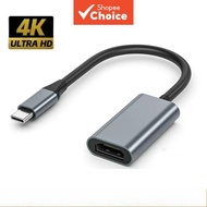 USB 3.1 Type C Male Female Converter 4K USB-C To HDMI Adapter  for Laptop Tablet TV MacBook HDTV