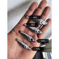 Unpainted/Blank Micro JIG 15g/20g/30g/40g (Budak Buncit)