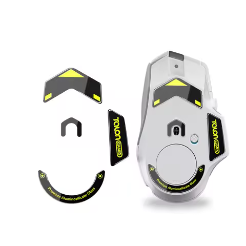 TALONGAMES Glass Mouse Feet Skates Mouse Sensor Skate Glide Pads For Logitech G502 X Wired / G502 X 