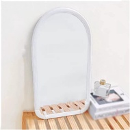 Espejo Desktop Makeup Mirror Desktop Bedroom Dormitory Dressing Dressing Wall Retro Mirror arc Recta