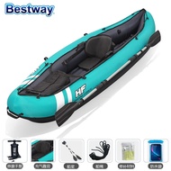 Bestway 1 Person 2 Person Kayak Boat Inflatable Boat Rubber Raft Drifting Double Drifting Boat Kayak