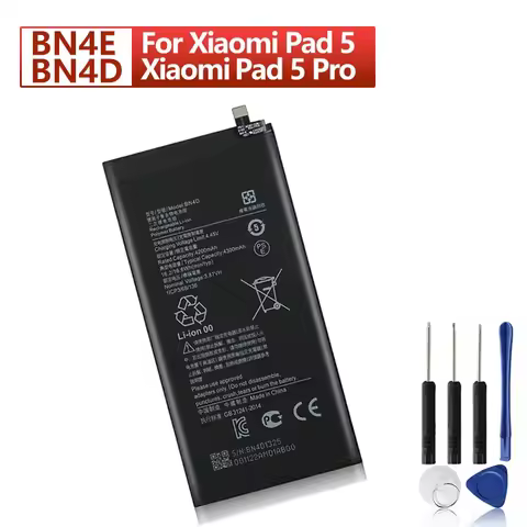 2024 Years BN4E BN4D Replacement Battery For Xiaomi Pad 5 Pad5 Xiaomi Pad 5 Pro Pad5 Pro Batteries