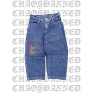 David co y2k jeans 7/8 pants