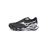 MIZUNO Wave Prophecy 15 Unisex's Road Running Shoes - Black x Galaxy Silver