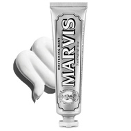 ❤️โฉมใหม่❤️MARVIS Whitening Mint Toothpaste 75ml. (หลอดสีเงิน/ขาว) สูตรฟันขาว มอบลมหายใจที่หอม สดชื่