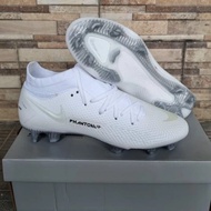 Sepatu Bola Nike Phantom GT High Elite Mid Full White Fg soccer