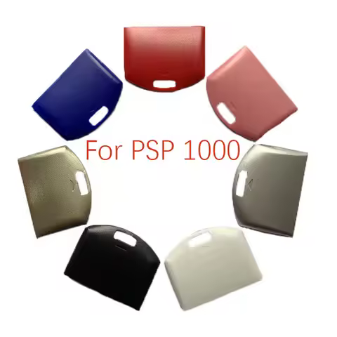 1 piece Plastic Battery Cover For PSP1000 Console Battery Back Door Pack Shell For PSP 1000 Replacem