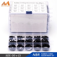 [Ready Stock COD] Tools Sets O ring Set Different Sizes 1.5mm 1.9mm 2.4mm 3.1mm Thickness Box Set Bl