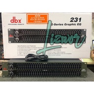 Audio Equipment Equalizer DBX 231(black) Dual Channel 31-Band Equalizer/tested before ship out