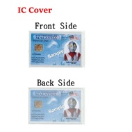 3 pcs Transparent IC Cover Sampul IC Plastik Cover IC/Lesen/Bank Card IC 卡保护套