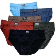 6 Pcs cotton brief,Random assorted color brief, Mura na brief panlalaki, Maiko adult brief Brief Men
