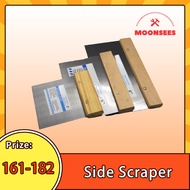 Side Scraper Putty Knife Stainless Paleta Paint Scraper Wood Handle 4" ,6" ,8"