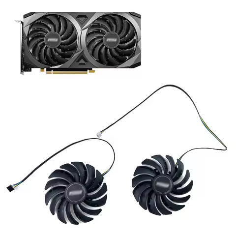 Silent graphics card fan replacement For MSI GeForce RTX 3060 VENTUS 2X 12G video card fan 95mm 4pin