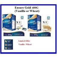 Abbott Ensure Gold Vanilla / Wheat / Chocolate 400g Sachet Vanila Milk Powder EXP 06/2020 Nutrition