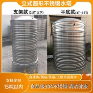 新品推薦丨兩件加厚不銹鋼水塔304保溫水箱水塔儲水罐蓄水桶立式圓形方形1噸2T5t