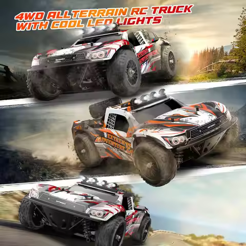 201E/9201E 1:10 70KM/H 2.4G RC Car 2845 Brushless 4WD Electric High Speed Off-Road Remote Control Dr