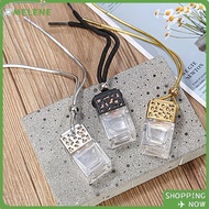 MELENE Perfume Bottle, Pendant Style Refillable Empty Bottle, Portable Glass 8ML Empty Fragrance Con