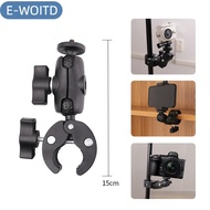 E-WOITD 1 Piece Bike xe máy tay lái hỗ trợ Bracket Máy ảnh siêu kẹp núi chủ cho Go Pro 13 12 11 inst