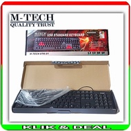 Original M-TECH standard stk01 usb Keyboard