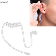 [woyao3] Surveillance Security Acoustic Tube Ear Bud For Walkie Talkie Earphone Earpiece Boutique