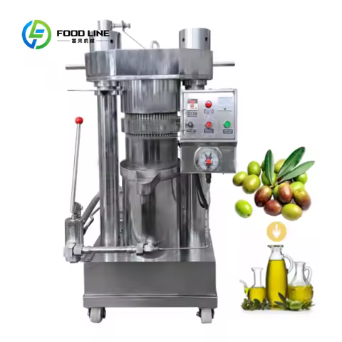 High-Performance Commercial Hydraulic Automatic Oil Press Machine New Condition for Peanut Coconut A